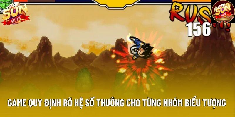Game quy định rõ hệ số thưởng cho từng nhóm biểu tượng